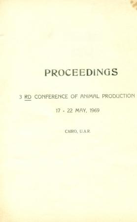 Egyptian Journal of Animal Production