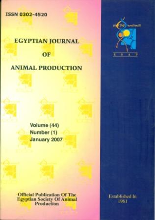 Egyptian Journal of Animal Production