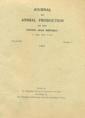 Egyptian Journal of Animal Production
