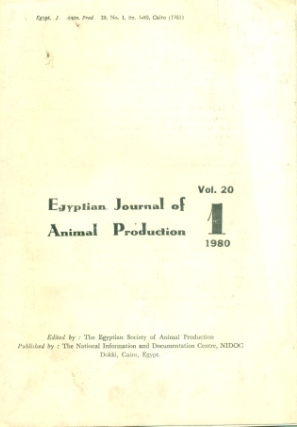 Egyptian Journal of Animal Production
