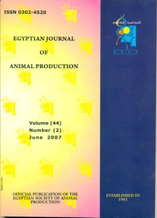 Egyptian Journal of Animal Production