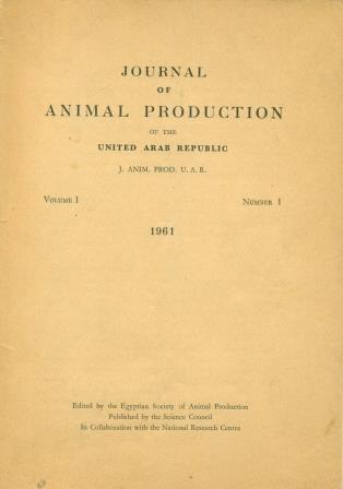 Egyptian Journal of Animal Production