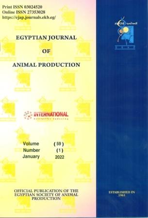 Egyptian Journal of Animal Production