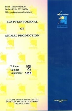 Egyptian Journal of Animal Production