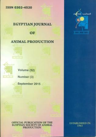 Egyptian Journal of Animal Production