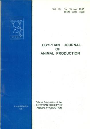 Egyptian Journal of Animal Production