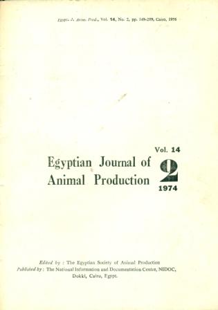 Egyptian Journal of Animal Production