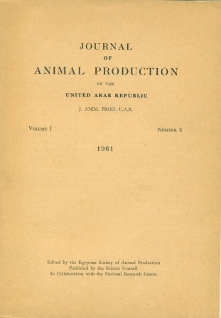 Egyptian Journal of Animal Production
