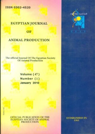 Egyptian Journal of Animal Production