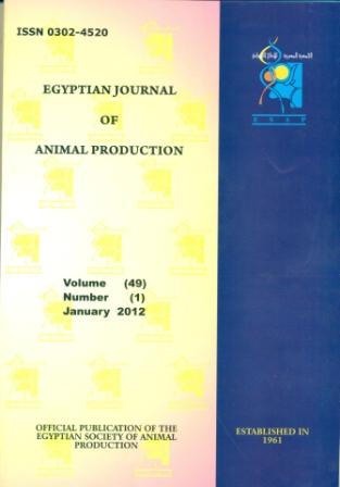 Egyptian Journal of Animal Production