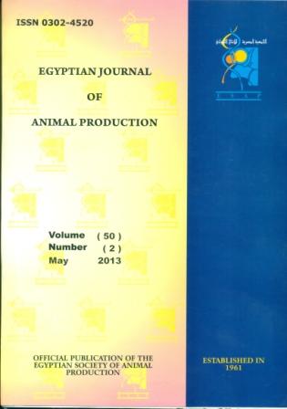Egyptian Journal of Animal Production