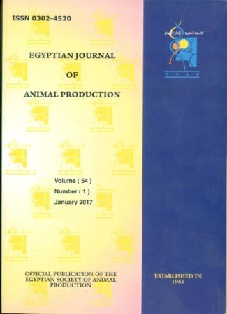 Egyptian Journal of Animal Production
