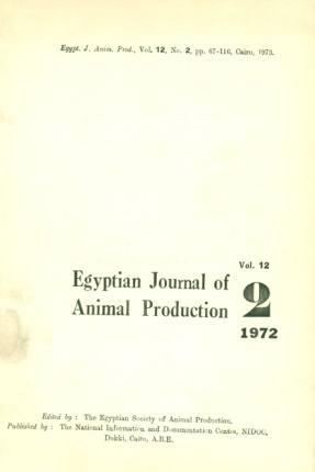 Egyptian Journal of Animal Production