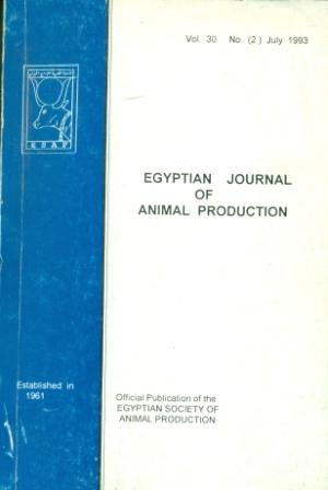 Egyptian Journal of Animal Production