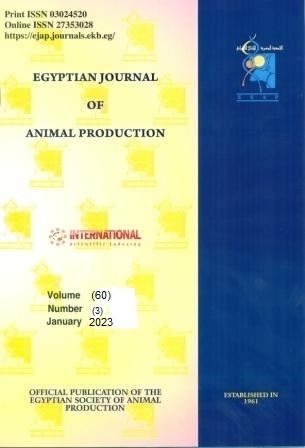 Egyptian Journal of Animal Production