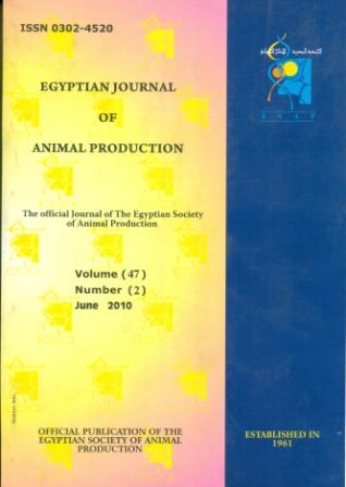 Egyptian Journal of Animal Production