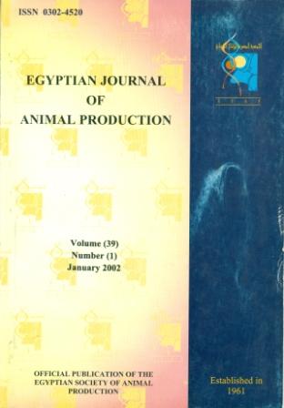 Egyptian Journal of Animal Production