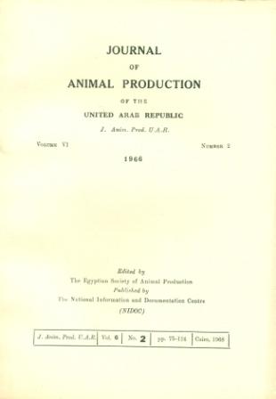 Egyptian Journal of Animal Production