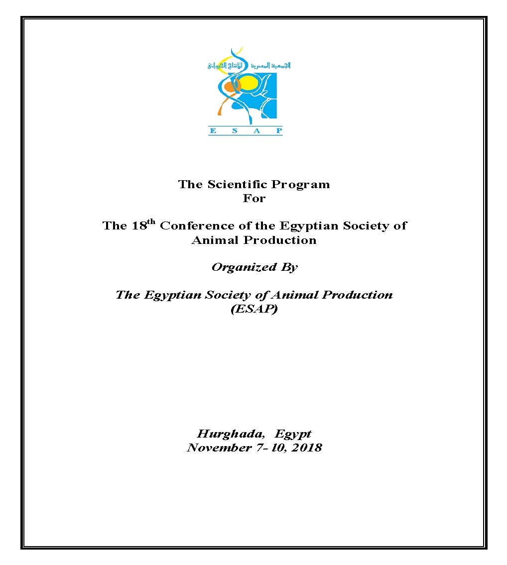 Egyptian Journal of Animal Production