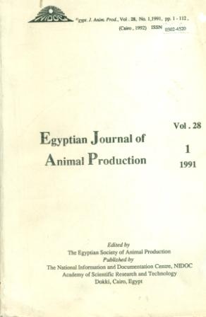Egyptian Journal of Animal Production