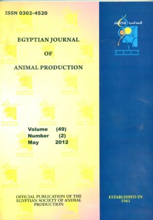 Egyptian Journal of Animal Production