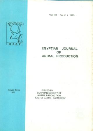 Egyptian Journal of Animal Production