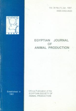 Egyptian Journal of Animal Production