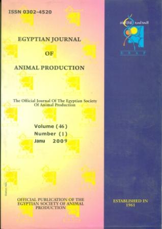 Egyptian Journal of Animal Production