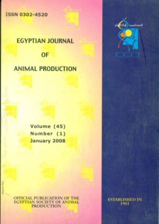 Egyptian Journal of Animal Production