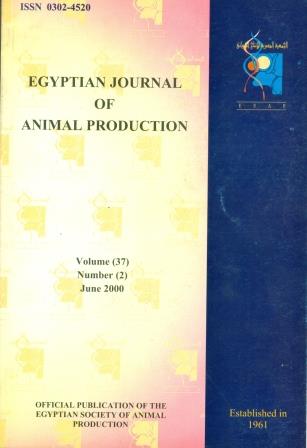 Egyptian Journal of Animal Production