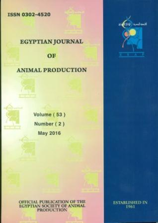 Egyptian Journal of Animal Production