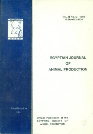 Egyptian Journal of Animal Production