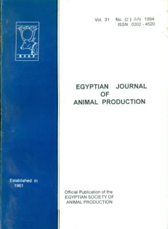 Egyptian Journal of Animal Production