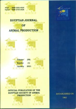 Egyptian Journal of Animal Production