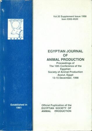 Egyptian Journal of Animal Production