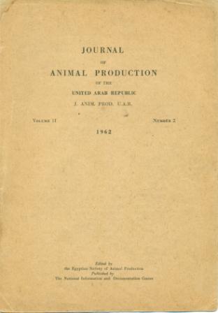 Egyptian Journal of Animal Production