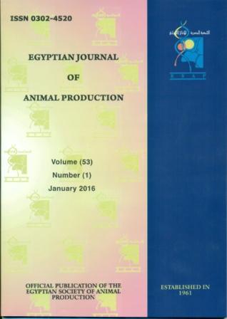 Egyptian Journal of Animal Production