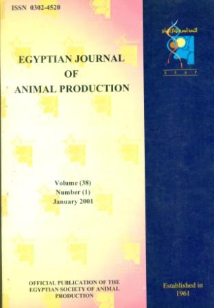 Egyptian Journal of Animal Production