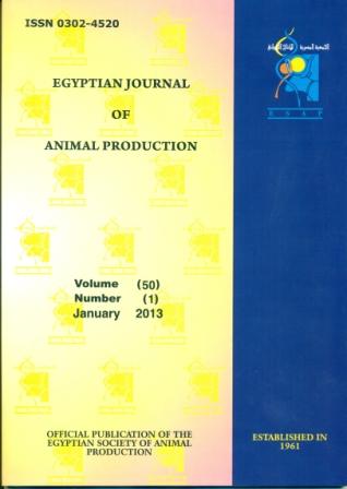 Egyptian Journal of Animal Production