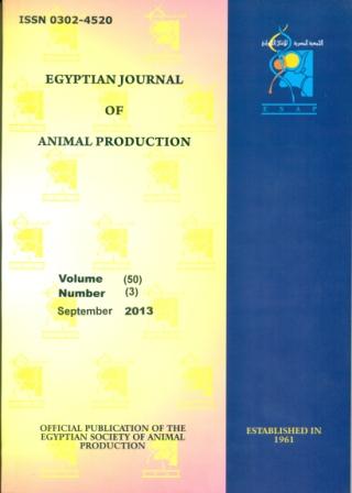 Egyptian Journal of Animal Production